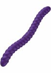 She.E.O Dual-Sided Flexible Vibrator silikonowy, wodoodporny, z pilotem, spiralna tekstura
