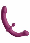 She.E.O Dual-Sided G-Spot Vibrator silikonowy, 10 trybów, fioletowy, pilot