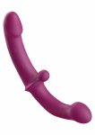 She.E.O Dual-Sided G-Spot Vibrator silikonowy, 10 trybów, fioletowy, pilot