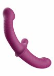 She.E.O Dual-Sided G-Spot Vibrator silikonowy, 10 trybów, fioletowy, pilot