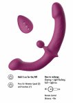 She.E.O Dual-Sided G-Spot Vibrator silikonowy, 10 trybów, fioletowy, pilot