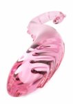 TOYJOY Sparkle G-Spot Wand szklany model anatomiczny, borokrzemowy, teksturowany