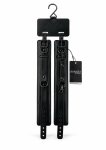 AVANZA VANTAGE 8 Precision Ankle Cuffs czarne skórzane kajdanki na kostki, miękka wyściółka