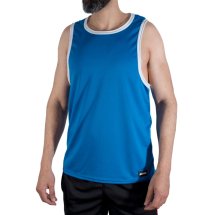 MACHO CMV002 niebieska koszulka sportowa S/M anatomiczna, oddychająca