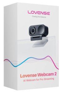 Lovense Webcam 2 4K Ultra HD – kamera streamingowa, auto-framing, szerokokątny obiektyw