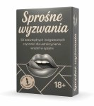 Sprośne Wyzwania – gra planszowa dla par 18+ z 50 zadaniami i gadżetem, prezent