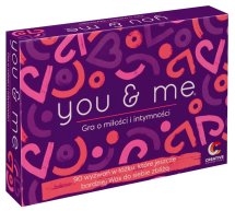 You & Me Polish – gra dla par z 90 kartami zadań i akcesoriami, polska edycja