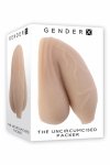 GENDER X The Uncircumcised Packer Light anatomiczny model TPE 11,6 cm, realistyczny wygląd