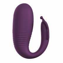 Pretty Love Klay Thrusting Egg fioletowy wibrator sterowany aplikacją, 10 trybów, USB