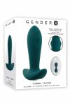 GENDER X TUNNEL TAPPER zdalnie sterowany model z podwójną strefą wibracji, 10 trybów