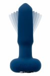 EVOLVED THE FLAPPER silikonowa maszyna intymna z podwójną funkcją i pilotem, 14 cm