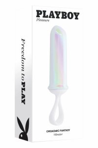 PLAYBOY Orgasmic Fantasy kompaktowy masażer wibrujący 9 trybów, wodoodporny, ładowanie USB