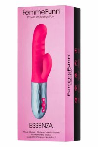 FemmeFunn Essenza Pink zaawansowana maszyna intymna z ruchem posuwistym, 7 trybów, silikon