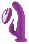 FemmeFunn Pirouette Purple obrotowy model z pilotem, silikon premium, 8 trybów, przyssawka