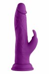 FemmeFunn Wireless Turbo Rabbit Purple silikonowa maszyna intymna 21 cm, 8 trybów, pilot