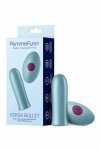 FemmeFunn Versa Bullet Light Blue bezprzewodowy system wibracyjny z pilotem, 7 trybów