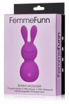 FemmeFunn Bunny Massager Purple – kompaktowy masażer kroliczek, 7 trybów, wodoodporny, silikon