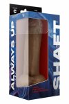 SHAFT Model C 24,1 cm Liquid Silicone Oak – anatomiczny model Flexiskin™, przyssawka, naturalistyczny