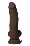 SHAFT Model N 8.5" Mahogany – silikonowy system wibracyjny Flexiskin™, pilot, wodoodporny