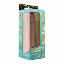 SHAFT Model F Size 2 Pine – wibrująca nakładka Flexiskin™, 8 trybów, pilot, wodoodporna