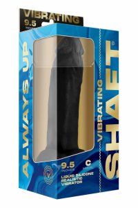 SHAFT Model C 9.5” Black – maszyna intymna FlexiSkin™, 8 trybów, pilot, anatomiczny kształt