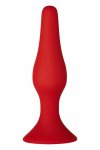 FORTO F-11 LUNGO Medium Red silikonowy model z przyssawką, średni rozmiar, czerwony
