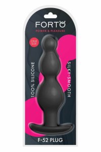 FORTO F-52 Cone Beads Black silikonowe kulki stożkowe, segmentowa konstrukcja, czarne