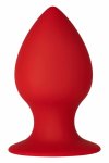 FORTO F-98 Cone Large Red silikonowy stożek z przyssawką, duży rozmiar, czerwony