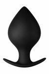 FORTO F-60 SPADE Large Black silikonowy model anatomiczny, anchor base, duży, czarny