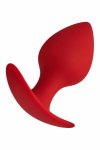 FORTO F-60 SPADE SMALL RED silikonowy korek anatomiczny, anchor base, czerwony