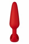 FORTO F-31 Plug Medium Red silikonowy anatomiczny korek średni z kotwicą, czerwony