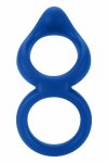 FORTO F-88 Double Ring Blue silikonowy podwójny pierścień elastyczny, niebieski