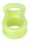 FORTO F-20 Balls Stretcher Medium Glow silikonowy pierścień anatomiczny świecący