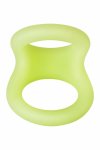 FORTO F-22 D Ring Medium Glow silikonowy pierścień świecący M, anatomiczny