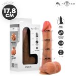 MR INTENSE Gary S silikonowy model anatomiczny z przyssawką, realistyczna tekstura, 17,8 cm