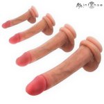 MR INTENSE Gary S silikonowy model anatomiczny z przyssawką, realistyczna tekstura, 17,8 cm