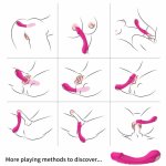 ARMONY G-Spot wibrator silikonowy fioletowy, 9 trybów, wodoodporny, kompaktowy