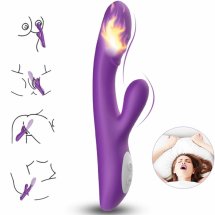 ARMONY Wibrator Iskrowy fioletowy z efektem ciepła, 18 trybów, 224 mm, USB