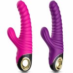 ARMONY Wibrator Wieczności silikonowy fuksja, 2 silniki, 228mm, wodoodporny, USB