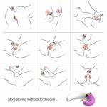 ARMONY Sweetmoon Cup rożowy – stymulator punktu G i łechtaczki, 9 trybów ssania i wibracji