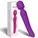 ARMONY Mission masażer i wibrator z efektem ciepła, fioletowy, 2x9 trybów, 226 mm, IPX7