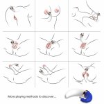 ARMONY SWEETMOON Clitoris & G-Spot Suction niebieski – 9 trybów ssania i wibracji, IPX7