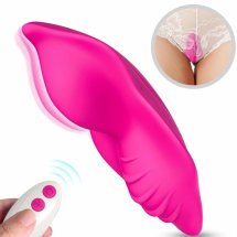 ARMONY Whisper majtki z wibratorem i pilotem, fuksja, 9 trybów, wodoodporne, USB