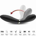 ARMONY Y-Wand masażer z podwójną głowicą, czarny, 18 trybów, wodoodporny, USB