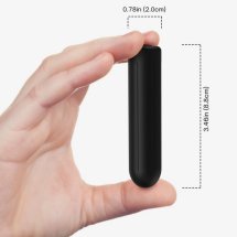 ARMONY Warhead Bullet Czarny – kompaktowy model bullet, 9 trybów, 8,8 cm, wodoodporny