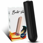 ARMONY Warhead Bullet Czarny – pilot wibracyjny, wodoodporny, 9 trybów, 8,8 cm