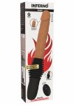 HIDDEN DESIRE INFERNO Double Thrusting – silikonowy model z pilotem, ruch posuwisty
