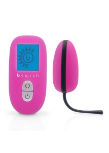 SexShop - Wibrujące jajeczko bezprzewodowe - B Swish bnaughty Unleashed Premium  czerwone - online
