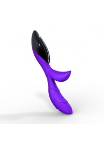 SexShop - Wibrator ze stymulatorem łechtaczki - ZINI Hua  fioletowy - online