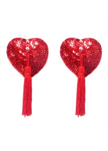 SexShop - Nakładki na sutki Nippies Gold - serca - online